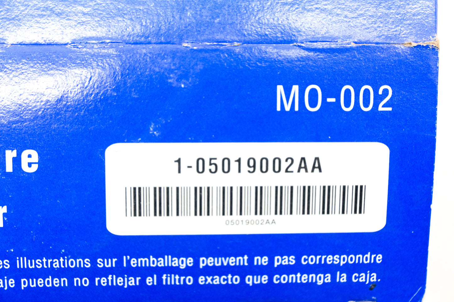 Mopar 05019002AA, M0-002 Air Filter NOS