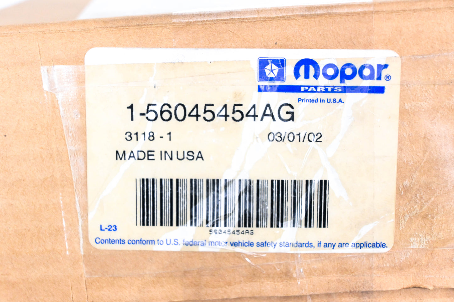 Mopar 56045454AG Clock Spring Assembly NOS