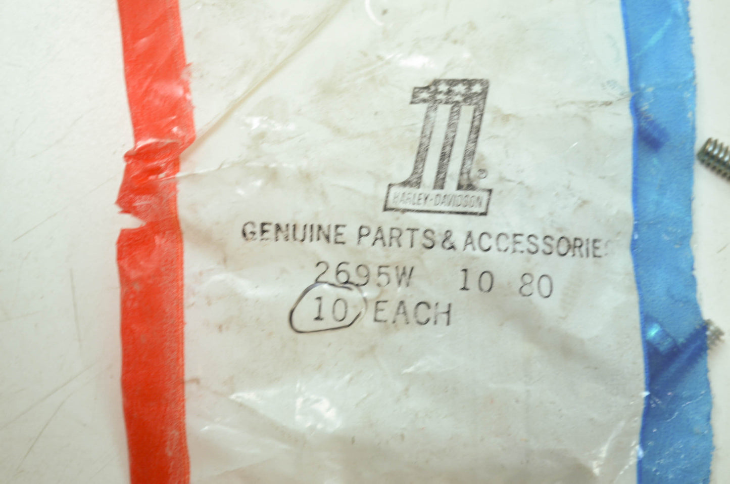 OEM Harley-Davidson 2695W Screw Qty 13 NOS