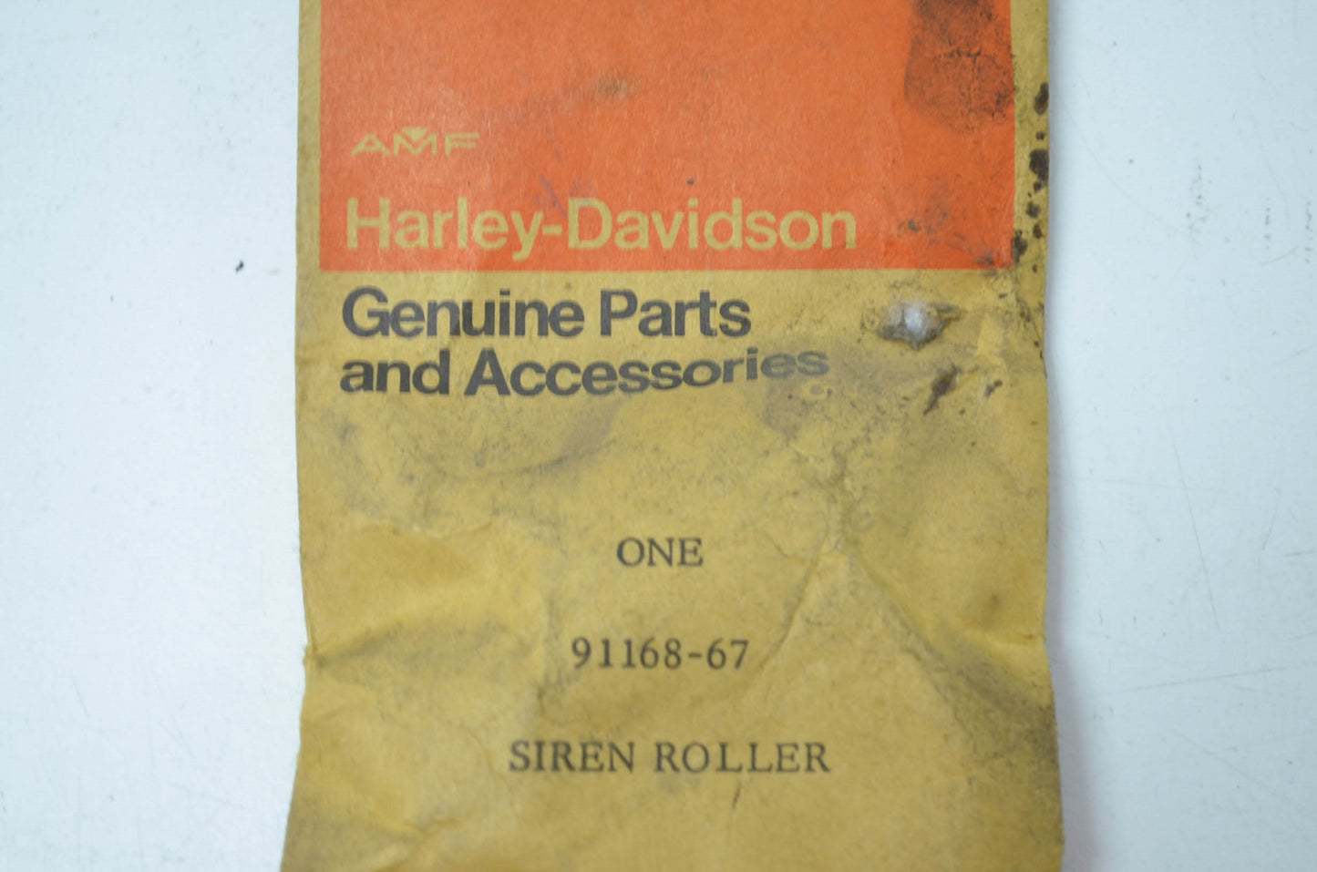 OEM Harley-Davidson 91168-67 Siren Roller NOS