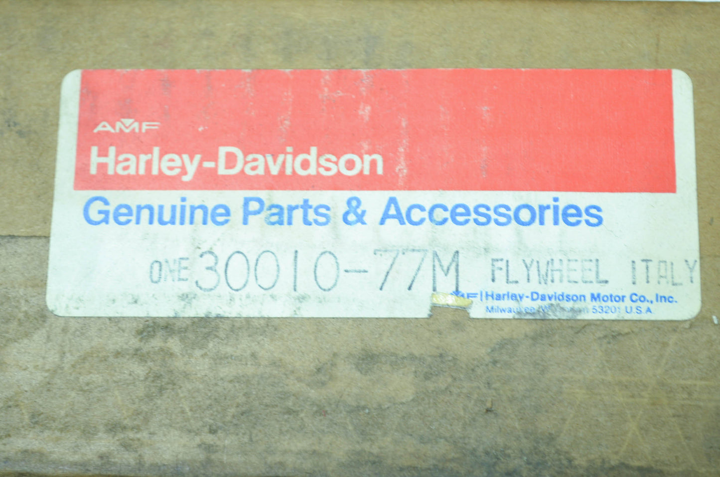 Harley Aermacchi 78 MX250 Alternator Flywheel Motoplat NOS