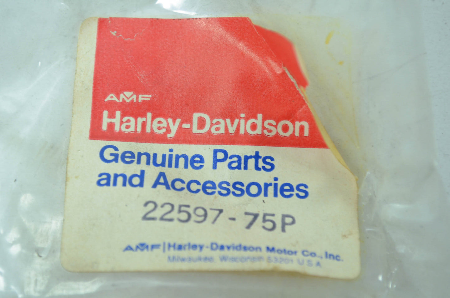 NEW OEM Harley Aermacchi Stud 22597-75P NOS