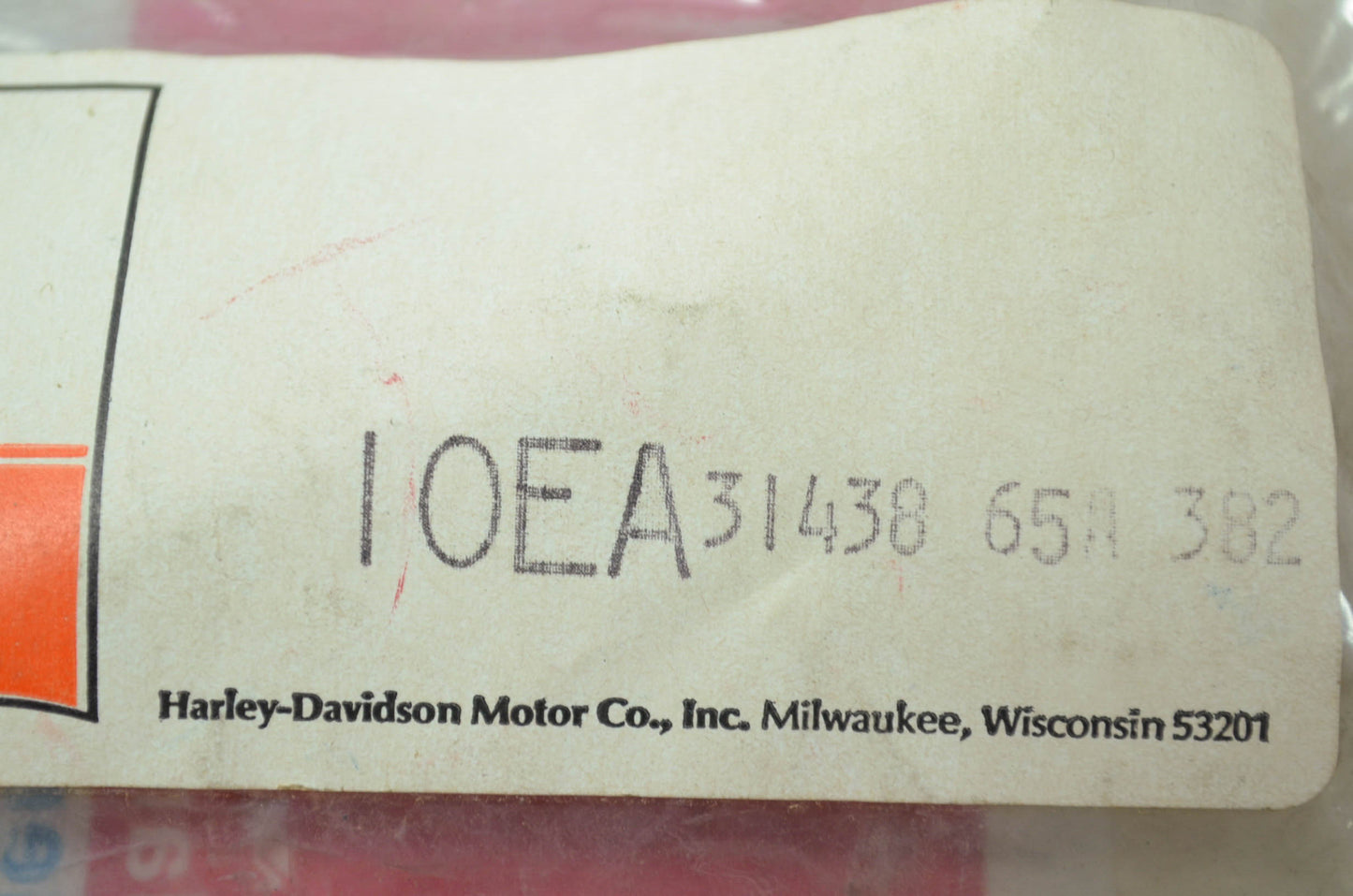 OEM Harley-Davidson 31438-65A Solenoid Over Run Spring NOS