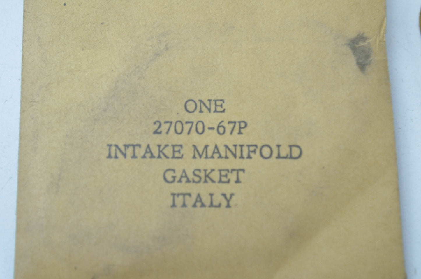 NEW OEM Harley Aermacchi Intake Manifold Gasket 27070-67P NOS