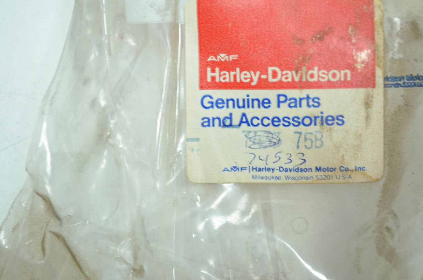 OEM Harley-Davidson 74533-75B Jiffystand Bracket NOS