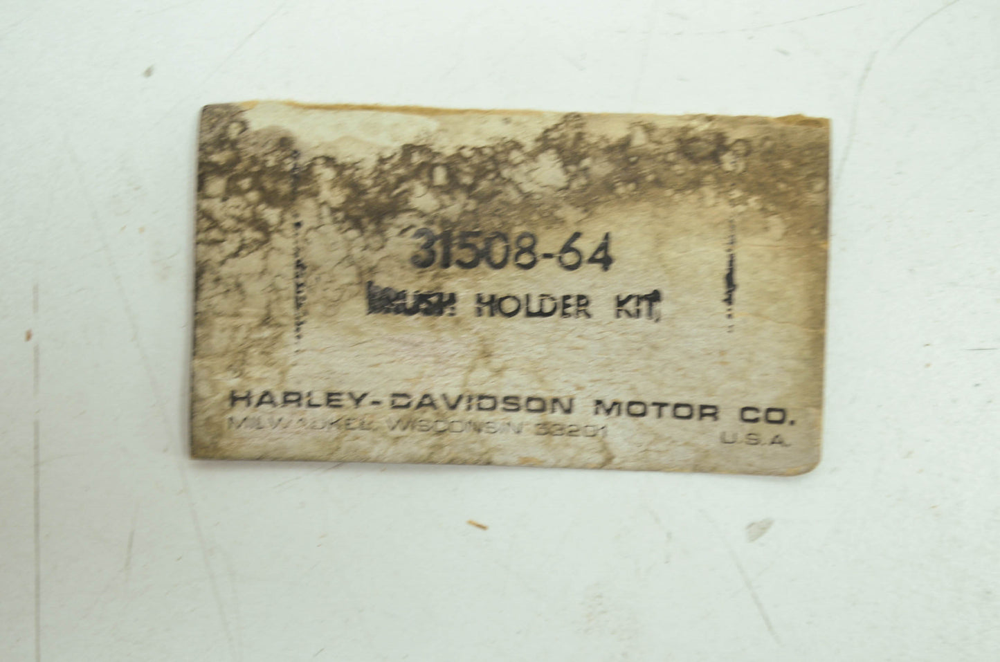 NEW OEM Harley Davidson AMF Ground Brush Holder Kit 31508-64 NOS