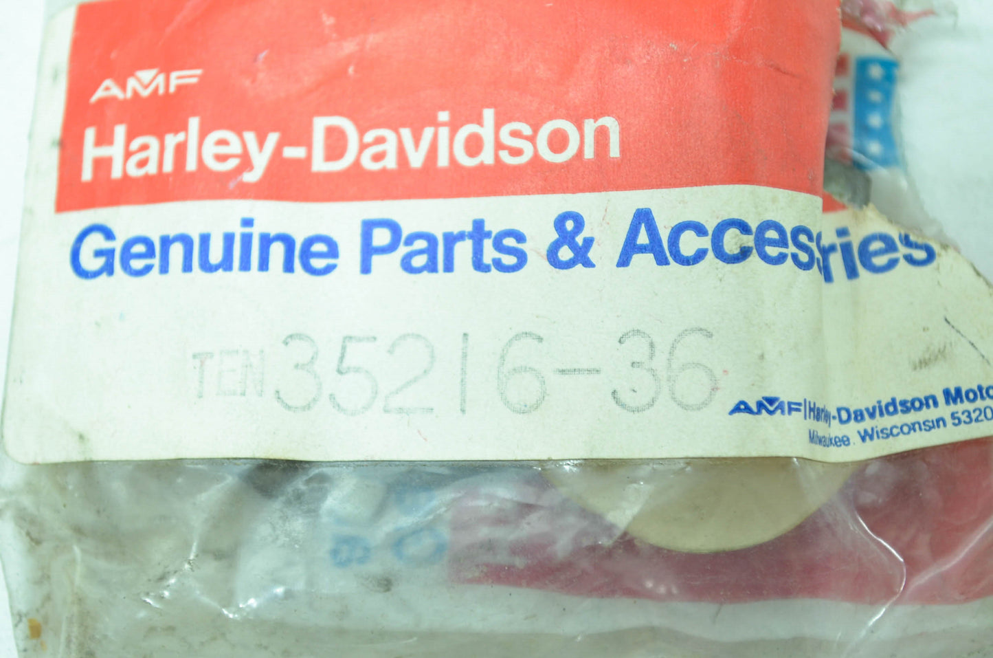 OEM Harley-Davidson 35216-36 Sprocket Lock Washer Nut NOS