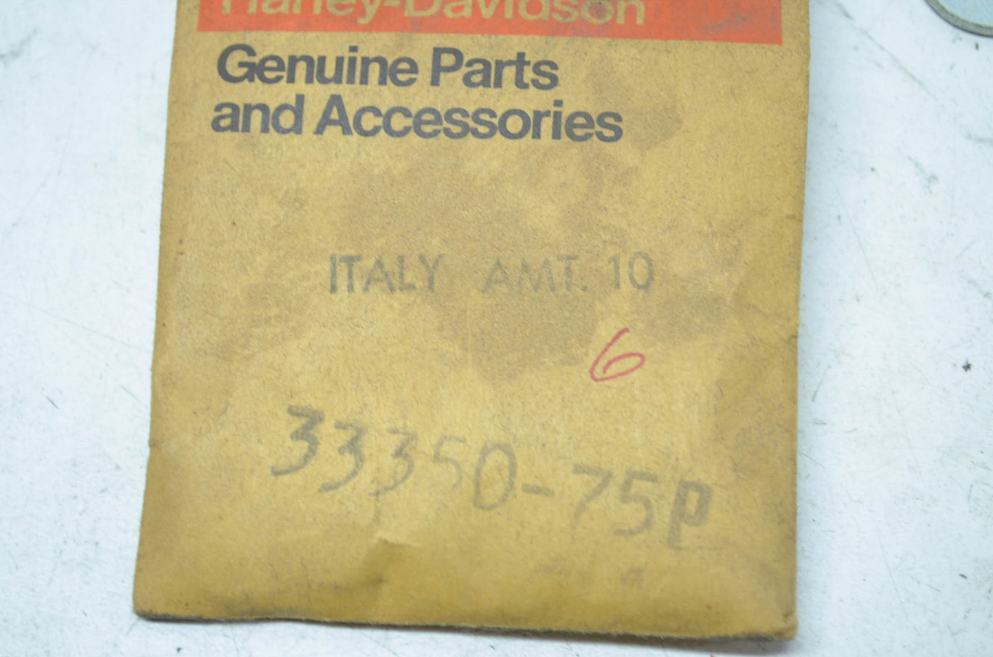 Harley Aermacchi Washers 74-75 SX 175 250 Qty 6 NOS
