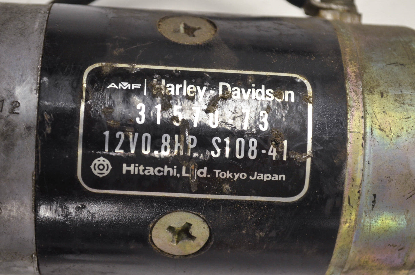 OEM Harley-Davidson 31570-73 Black Starter Motor