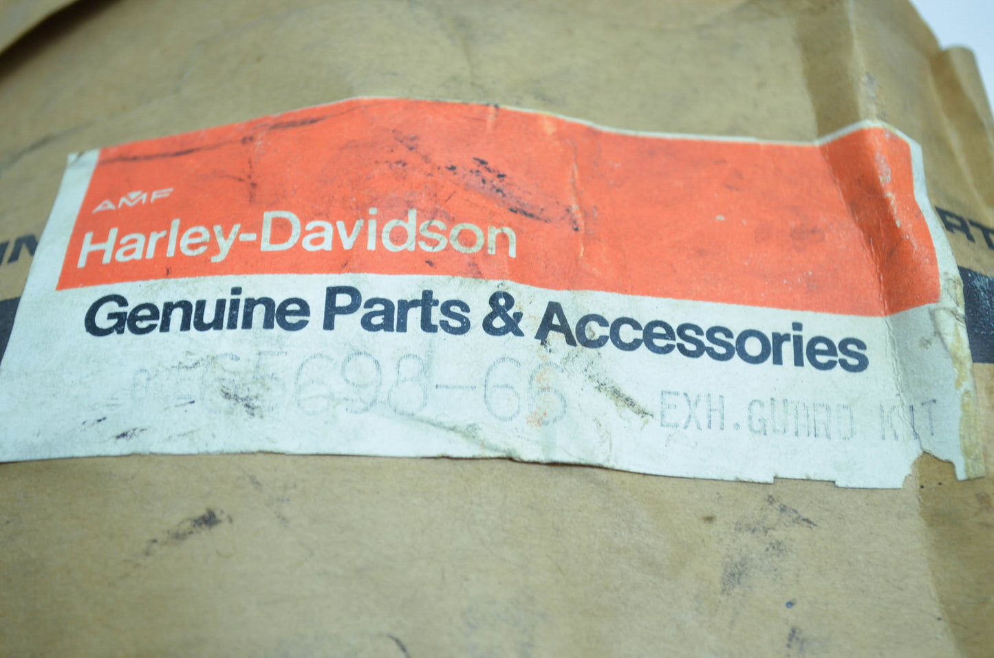 NEW OEM Harley Davidson Rear Exhaust Shield Guard Kit Sportster K XL XLH 65698-6