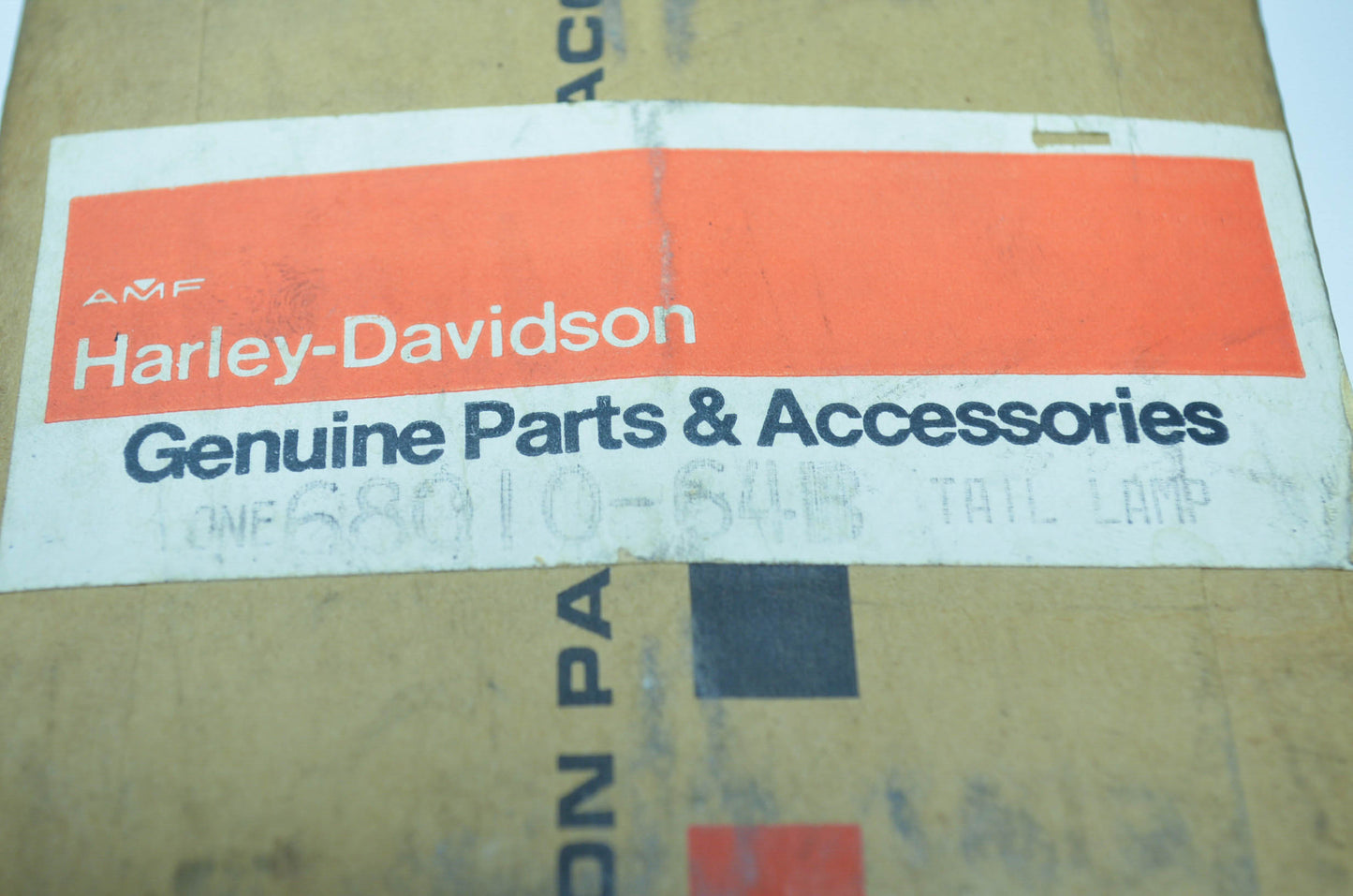 NEW OEM Harley Davidson Taillight Assembly Red Panhead Shovelhead 68010-64B NOS