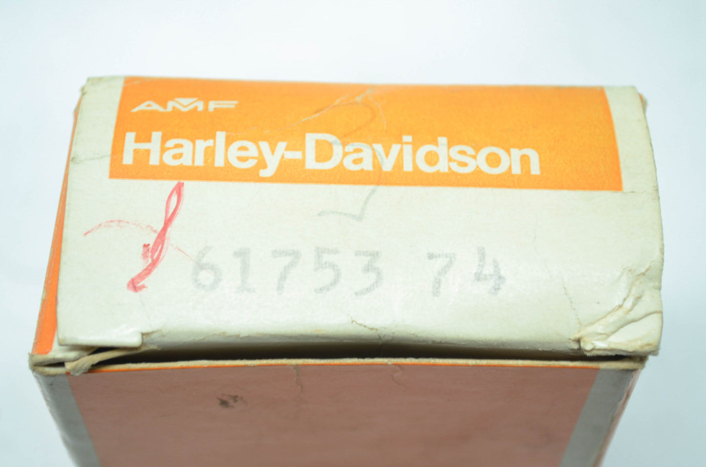 NEW OEM Harley Davidson Fuel Gas Tank Decal Lower Left 61753-74 NOS