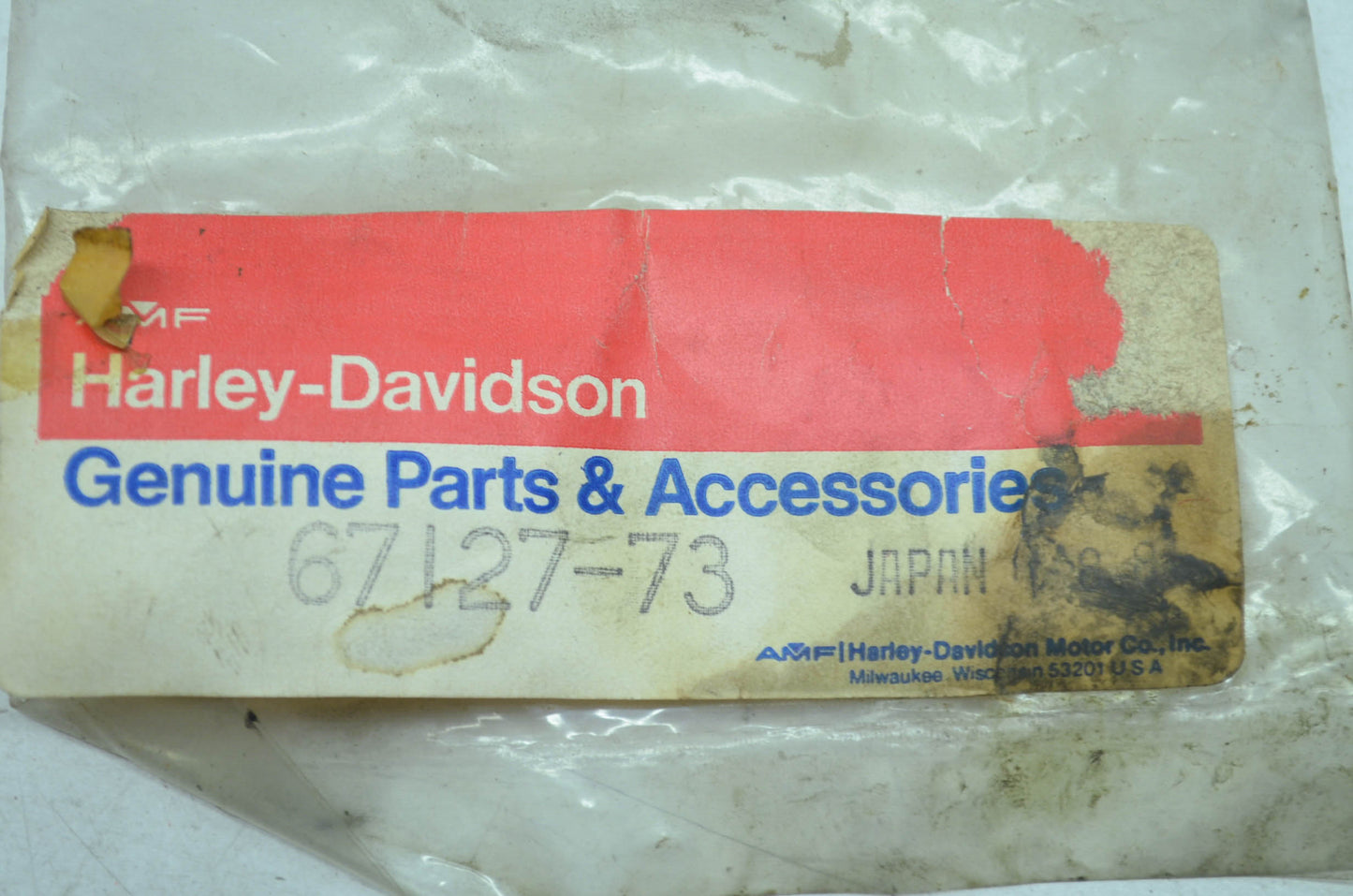 OEM Harley-Davidson 67127-73 Speedometer Drive NOS