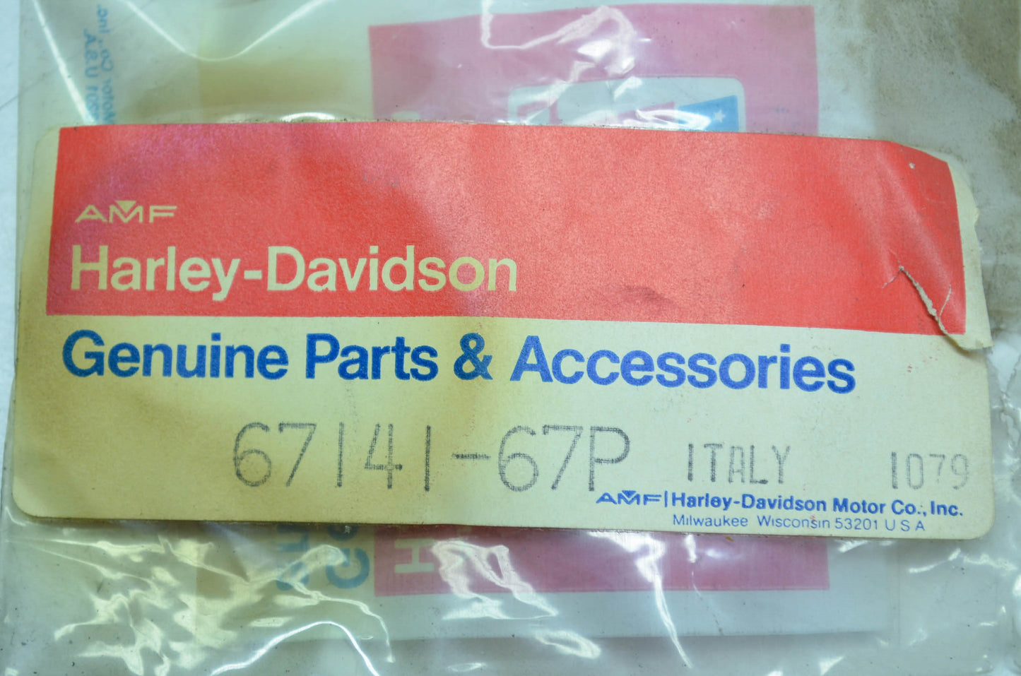 NEW OEM Harley Aermacchi Speedometer Gasket 67141-67P NOS