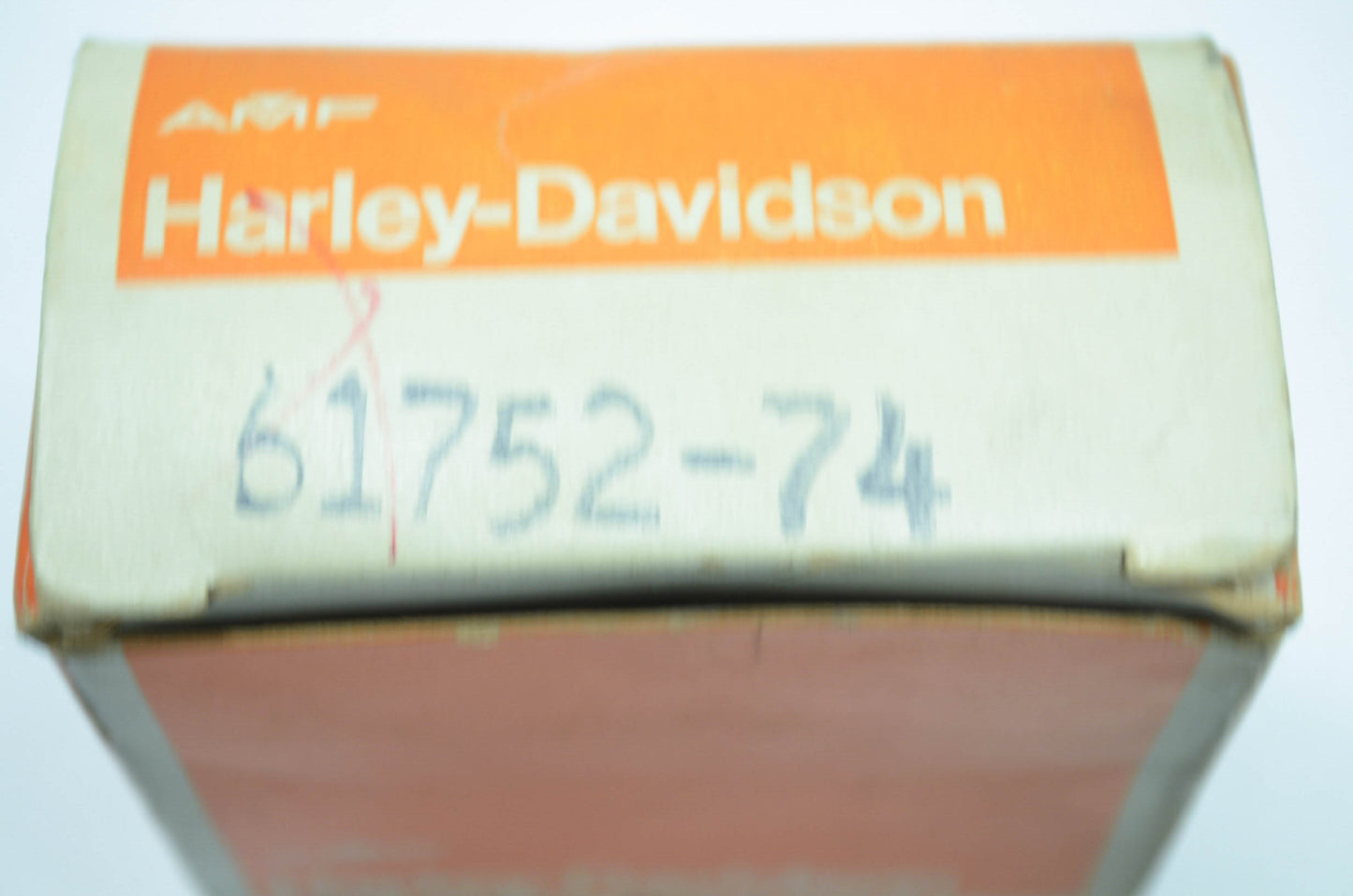 NEW OEM Harley Davidson Fuel Tank Decal Lower Left 61752-74 NOS