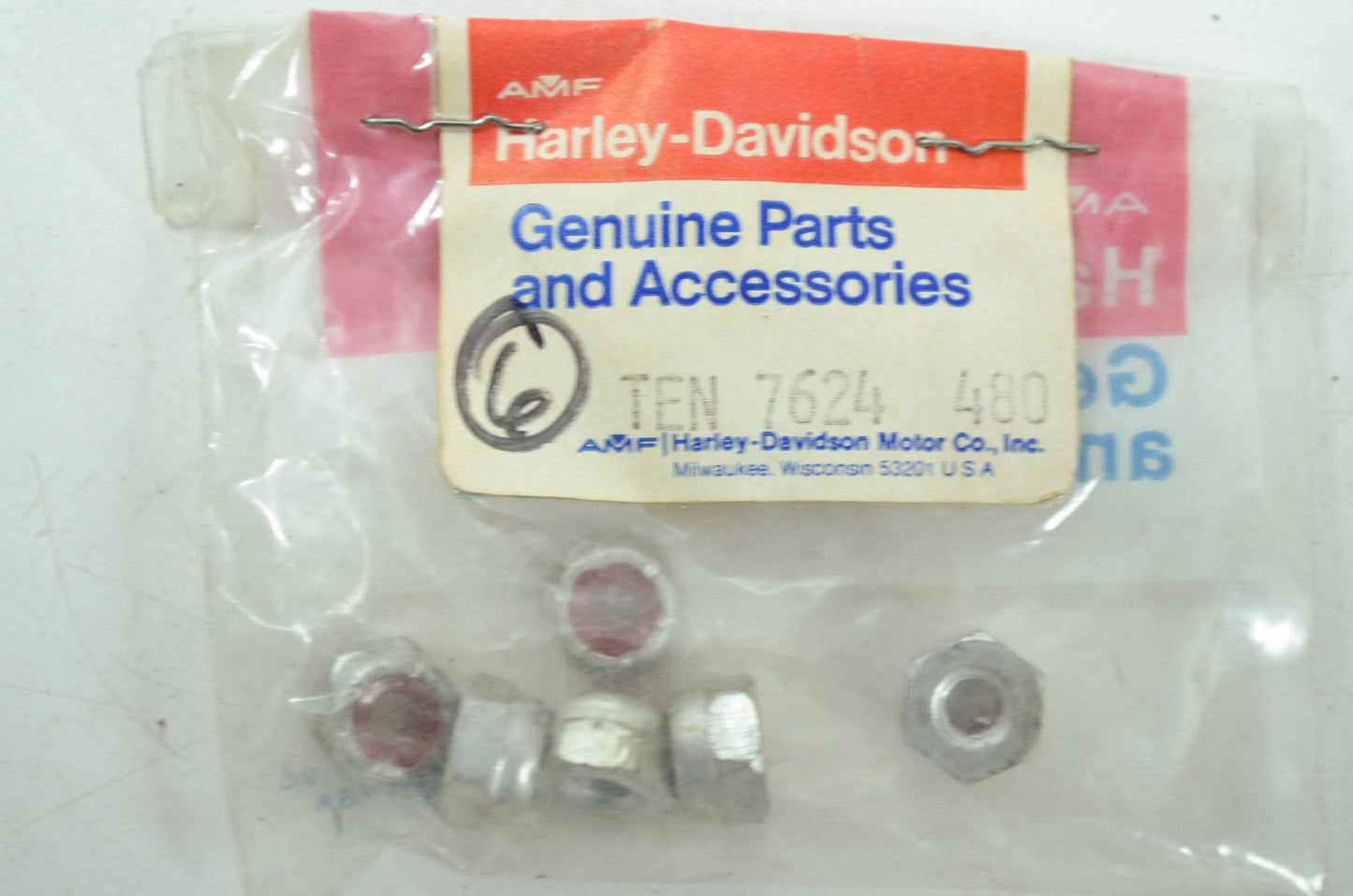 AMF Lock Nut Qty 6 NOS