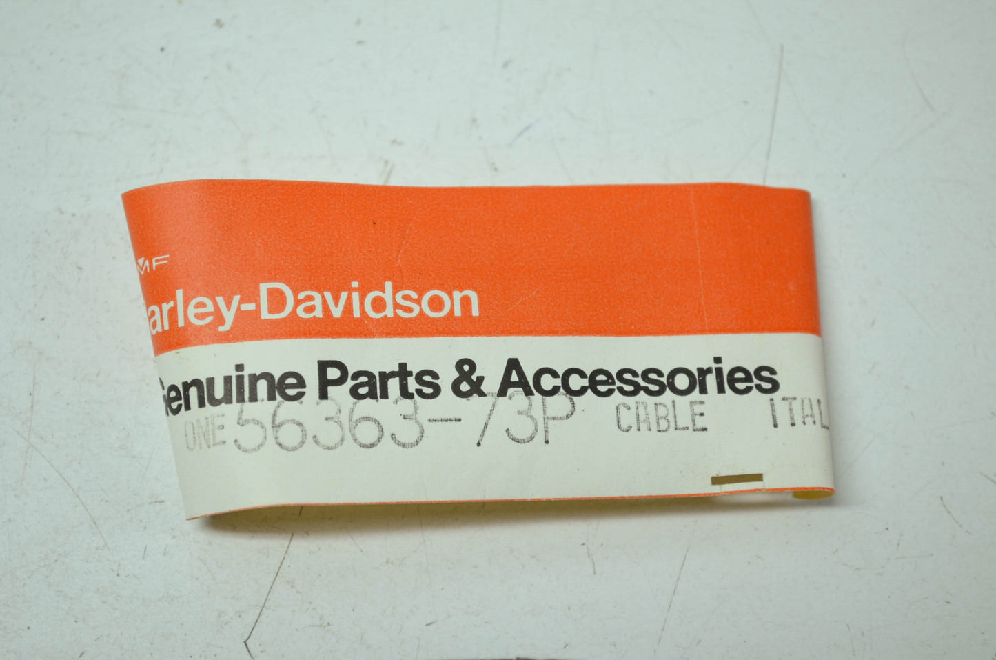 NEW OEM Harley Aermacchi Carburetor Cable 56363-73P NOS