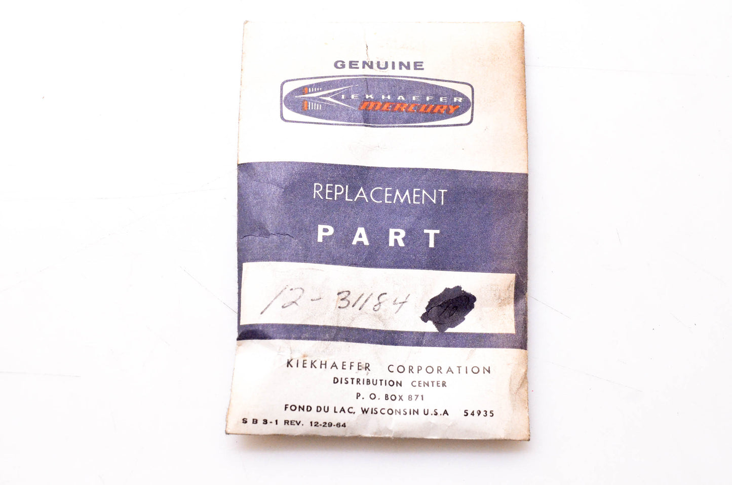 Aftermarket 12-31184 Washer NOS