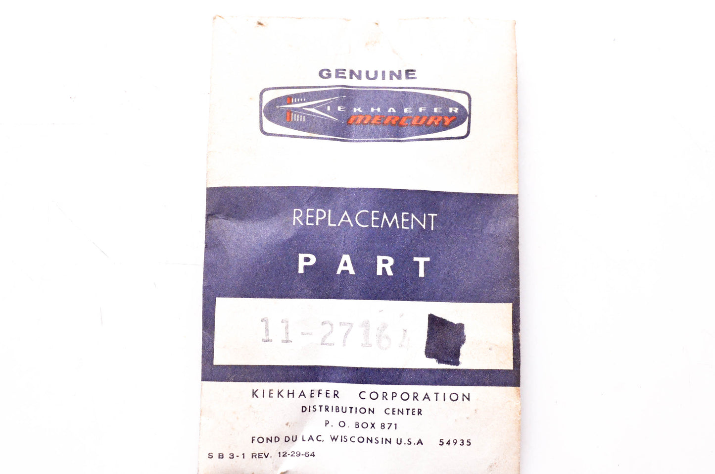 Aftermarket 11-27164 Nut NOS