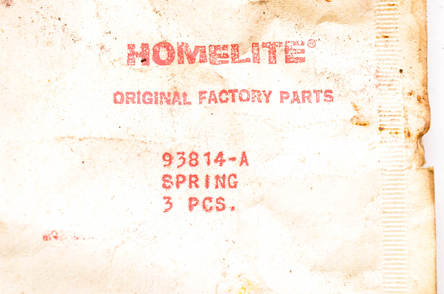 Homelite 93814-A Chainsaw Clutch Springs
