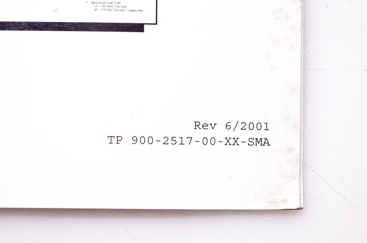 Simplicity Manufacturing 900-2517-00-XX-SMA Product Information Volume 1