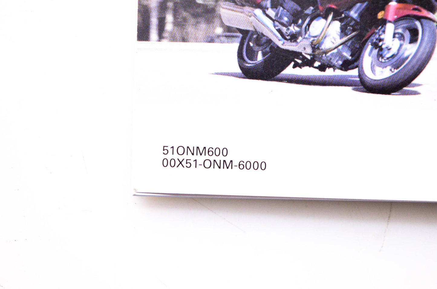 OEM Honda 51ONM600, 00X51-ONM-6000 You & Your Motorcycle Riding Tips