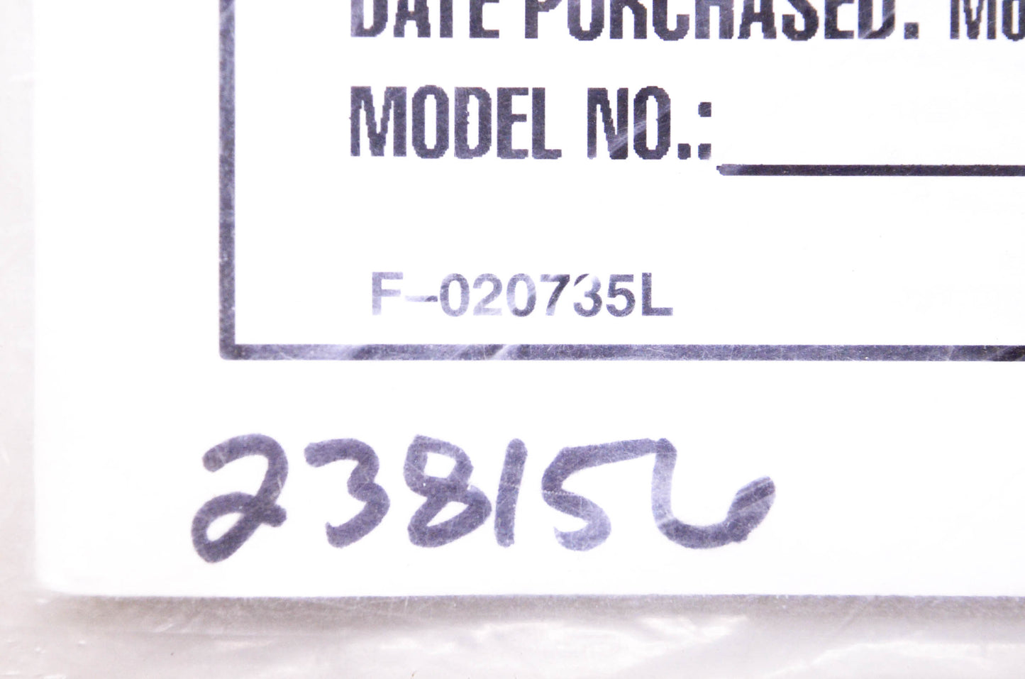 Murray F-020735L, 238156 Safety Preparation Operation & Maintenance Model 465602x8D