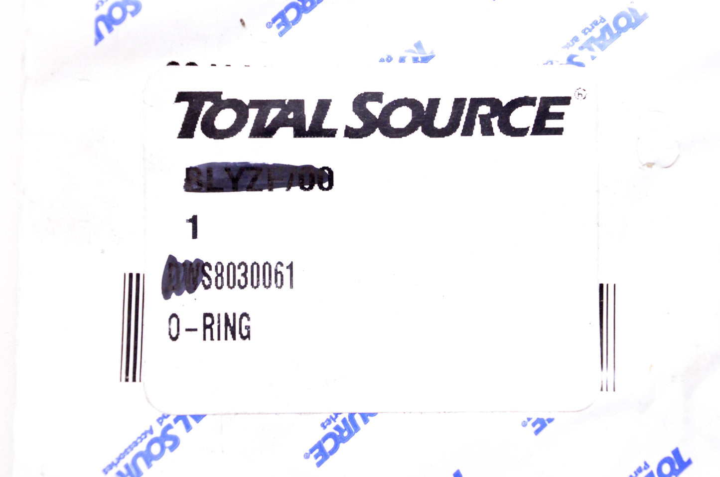 Total Source 8030061, S8030061 O Ring NOS