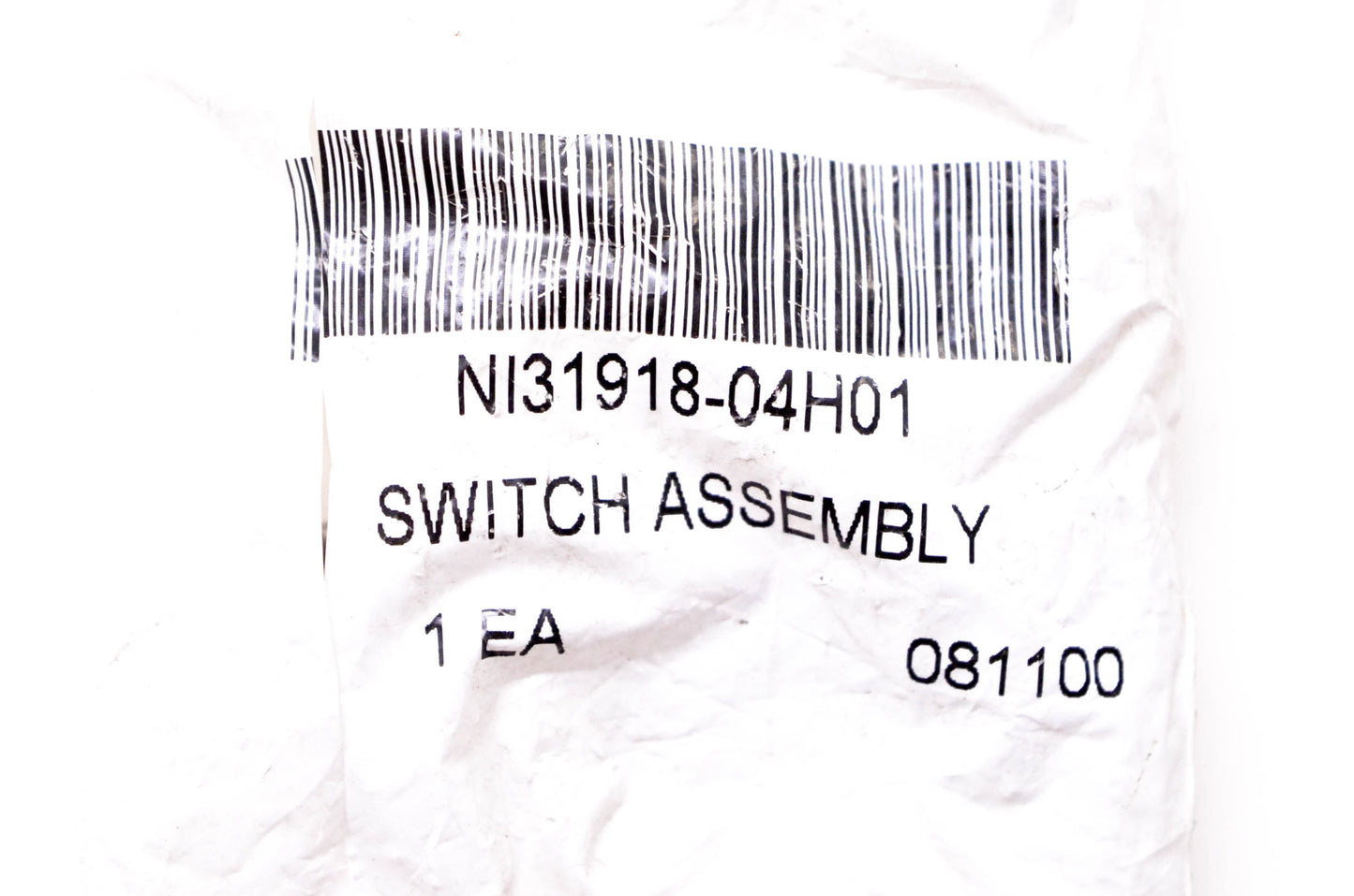 Nissan 31918-04H01 Switch Assembly NOS