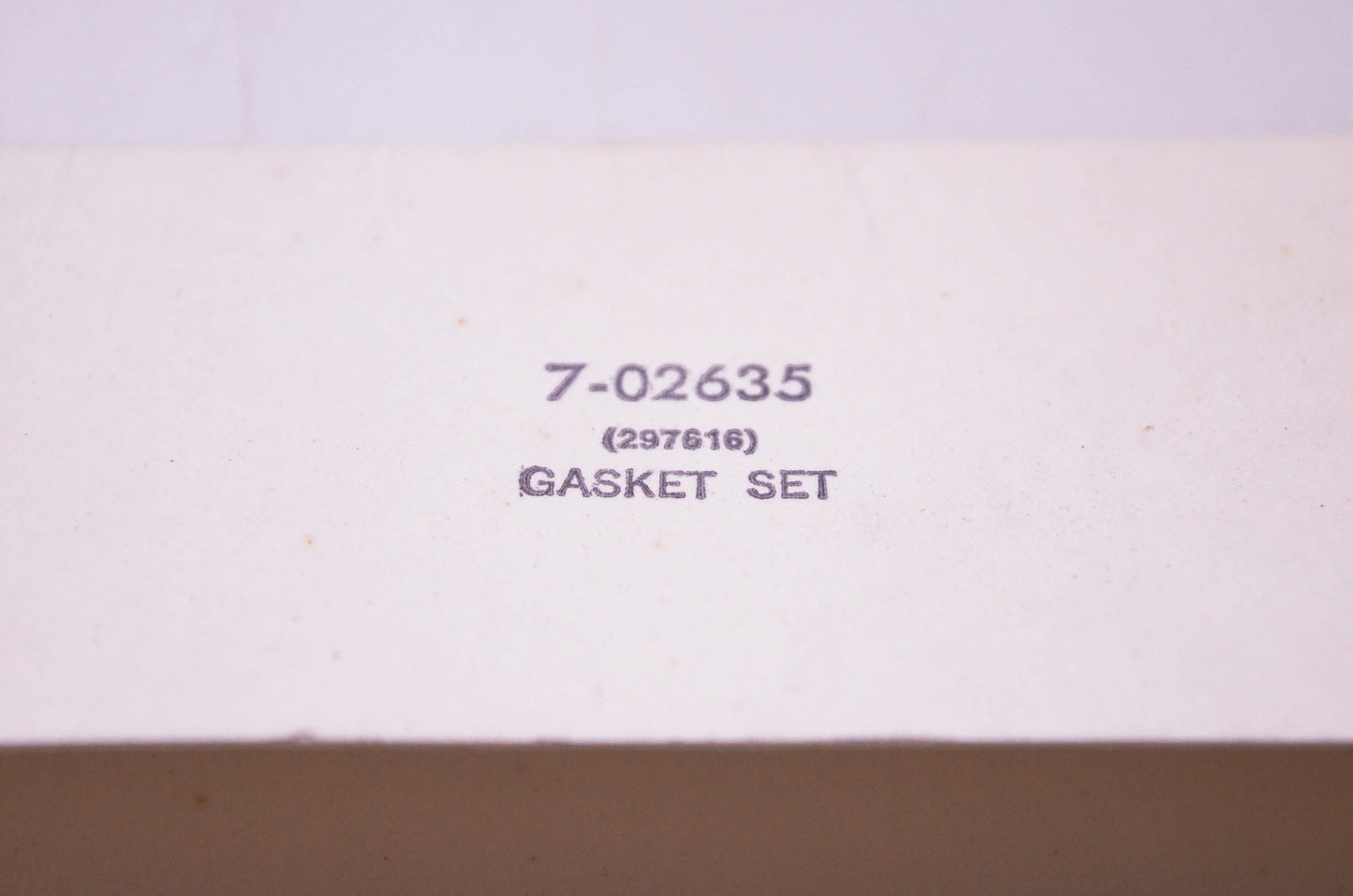 Prime-Line 7-02635, 297616 Gasket Kit NOS