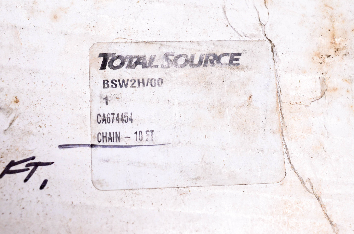Total Source 674454, CA674454 Chain 10 Feet fits Cascade NOS