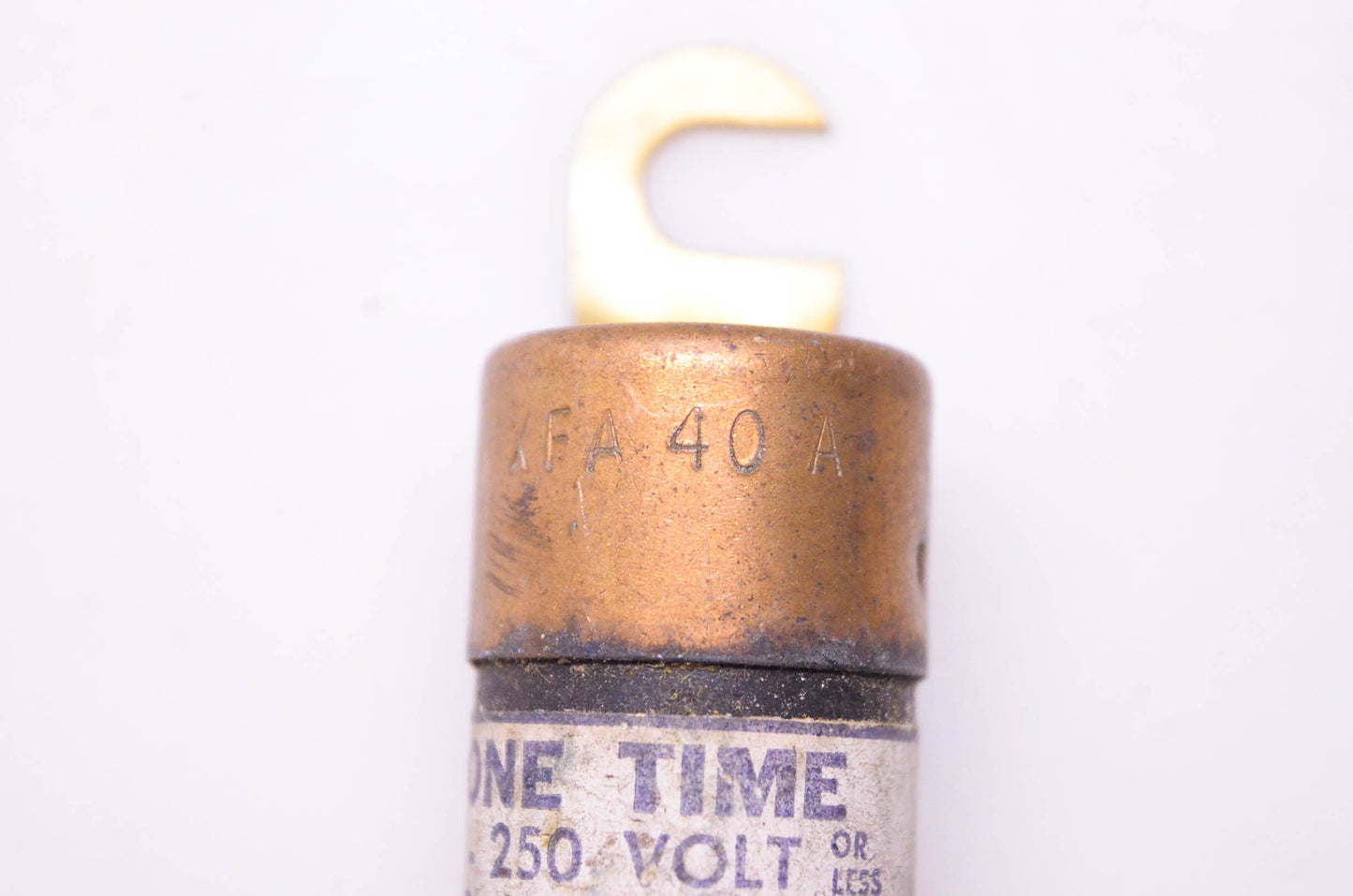 Economy Fuse Division XFA 40A, XFA 40 A Eco One Time Fuse NOS