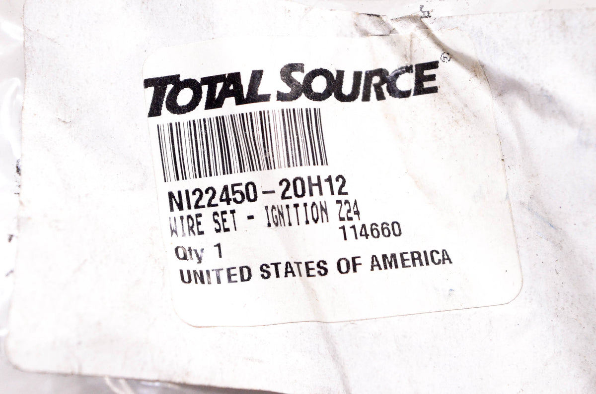 Total Source 22450-20H12 Ignition Wire Kit NOS