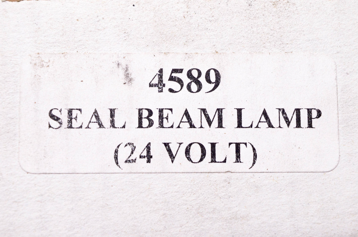 GE 4589, GE 4589 Sealed Beam Light NOS