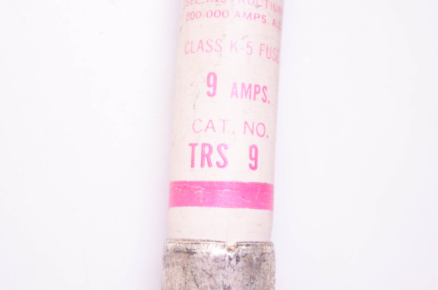 Shawmut TRS 9 Tri-onic Time Delay Dual Element Class K-5 Fuse 9 Amps NOS