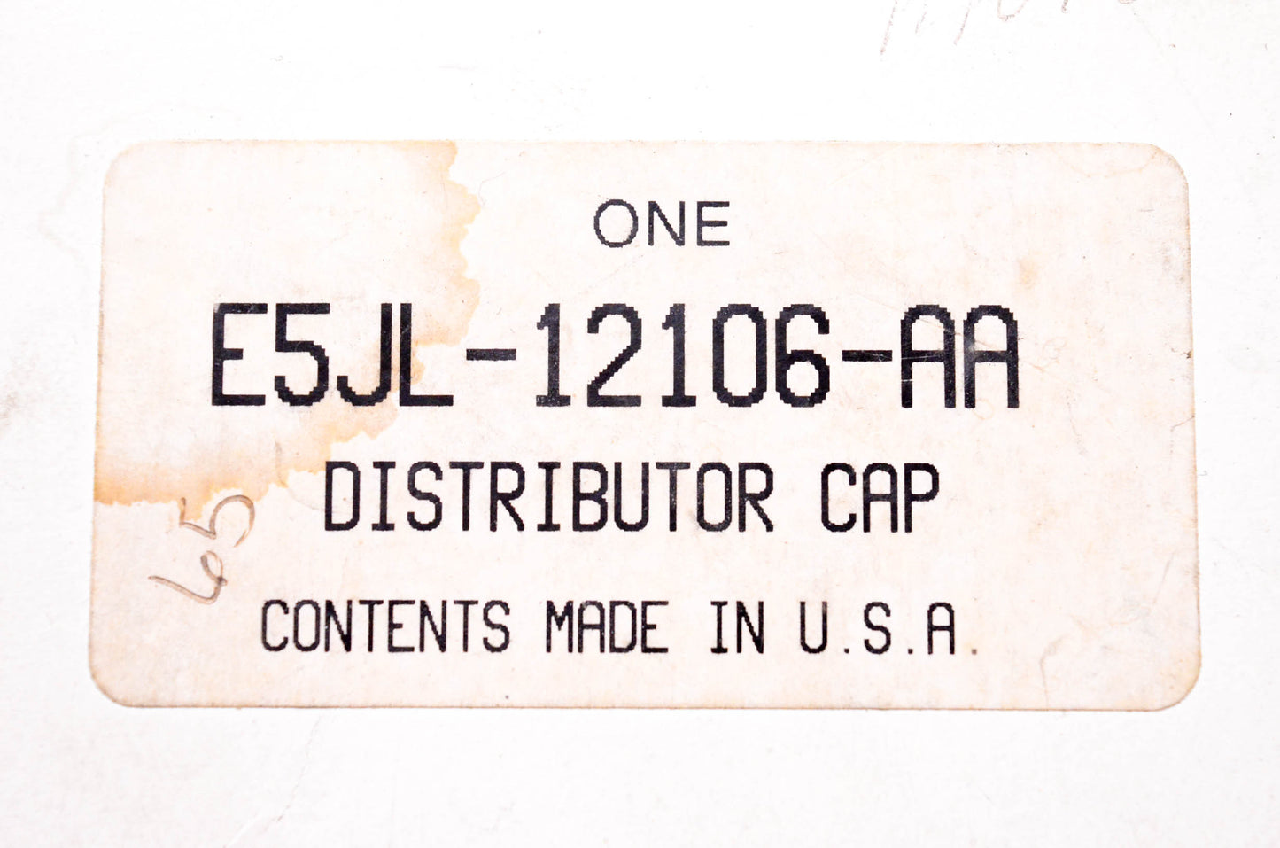 Aftermarket E5JL-12106-AA Distributor Cap NOS