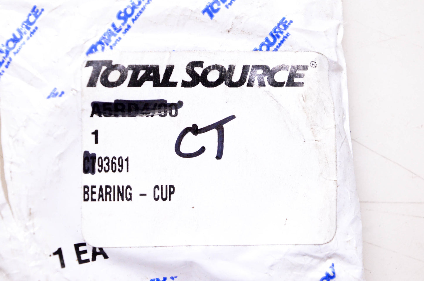 Total Source 93691, CT93691 Cup Bearing fits Caterpillar NOS