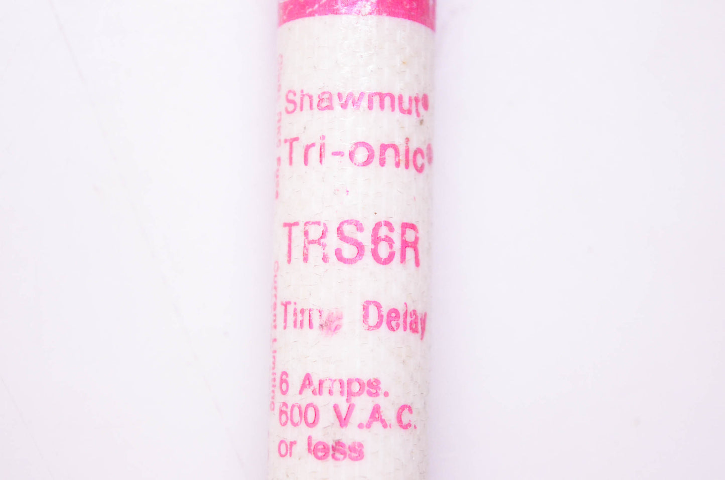 Gould Shawmut TRS6R Tri-onic Time Delay Current Limiting Class RK5 Fuse 6 Amps 600 VAC NOS