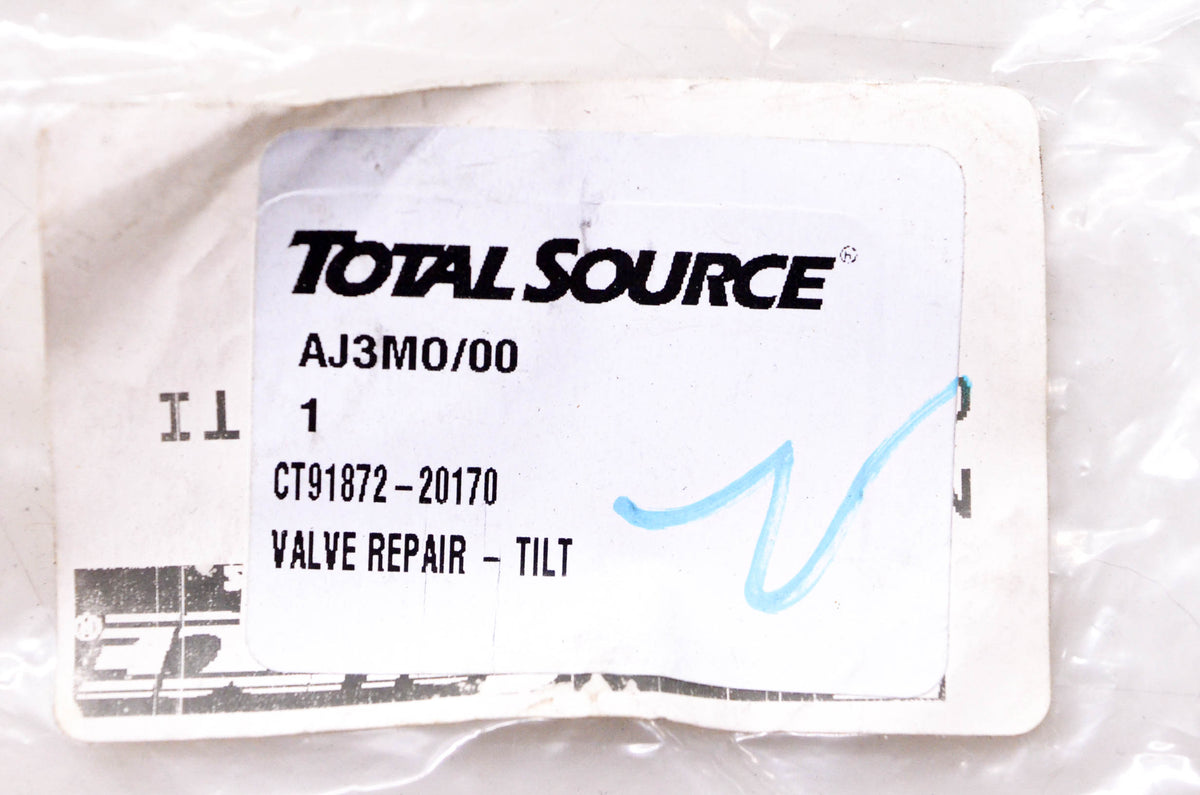 Total Source 91872-20170, CT91872-20170 Tilt Valve Repair Seal Kit fits Caterpillar NOS