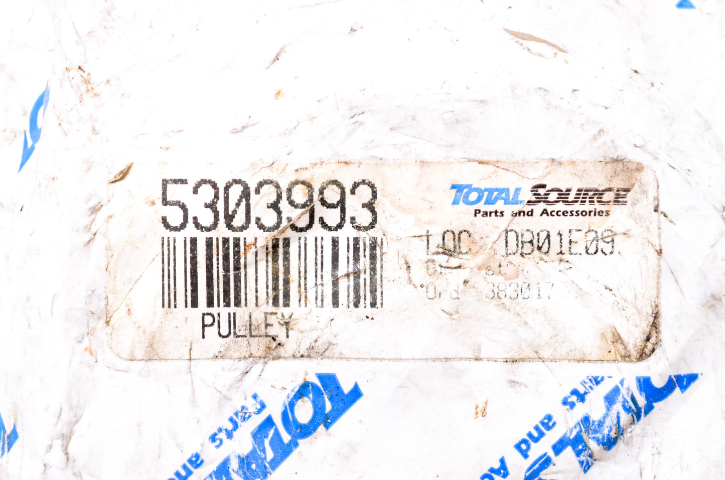 Total Source 5303993, 9130121050 Pulley NOS