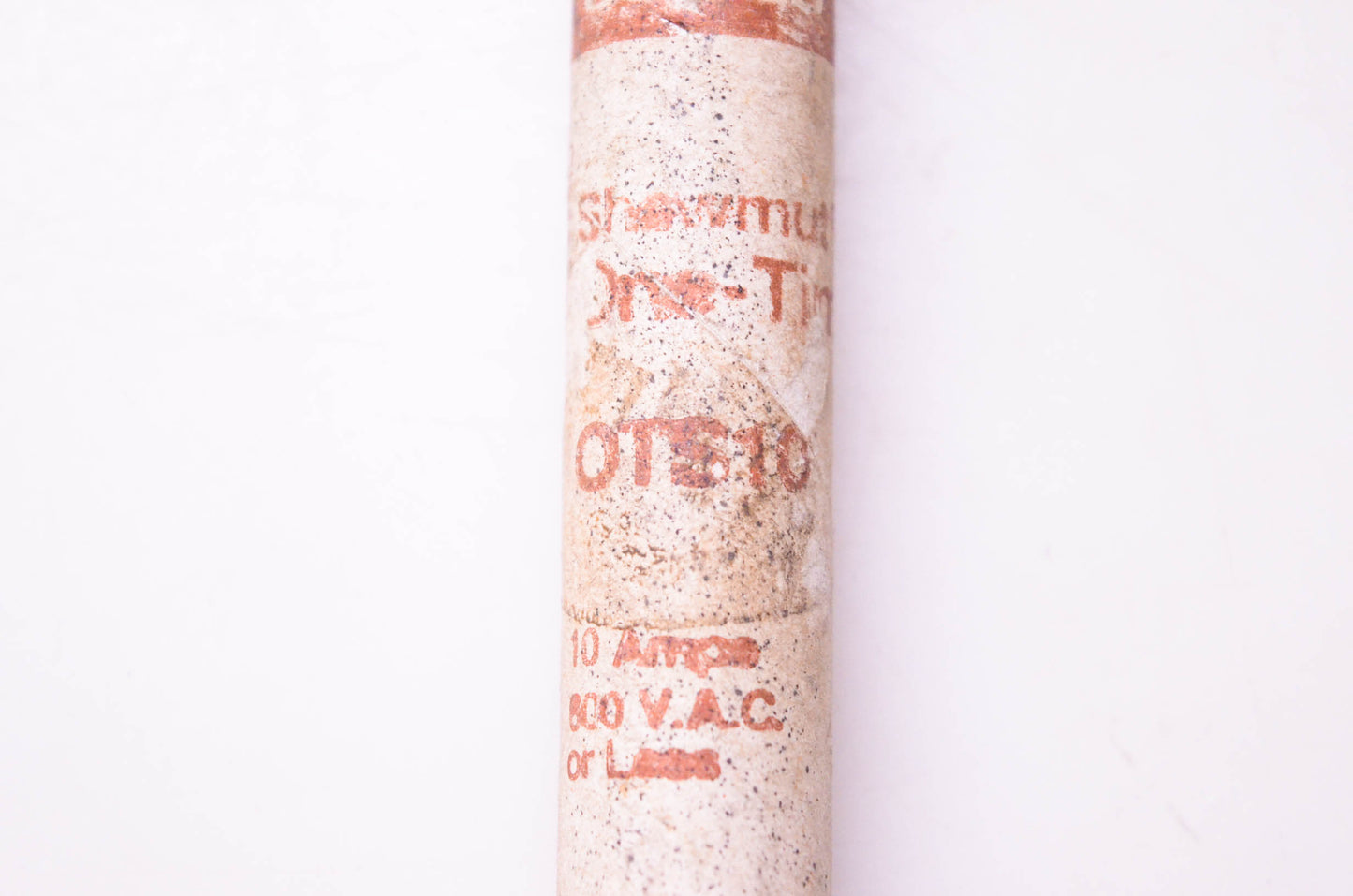 Gould Shawmut OTS10 One-Time Class K-5 Fuse 10 Amps 600 VAC NOS
