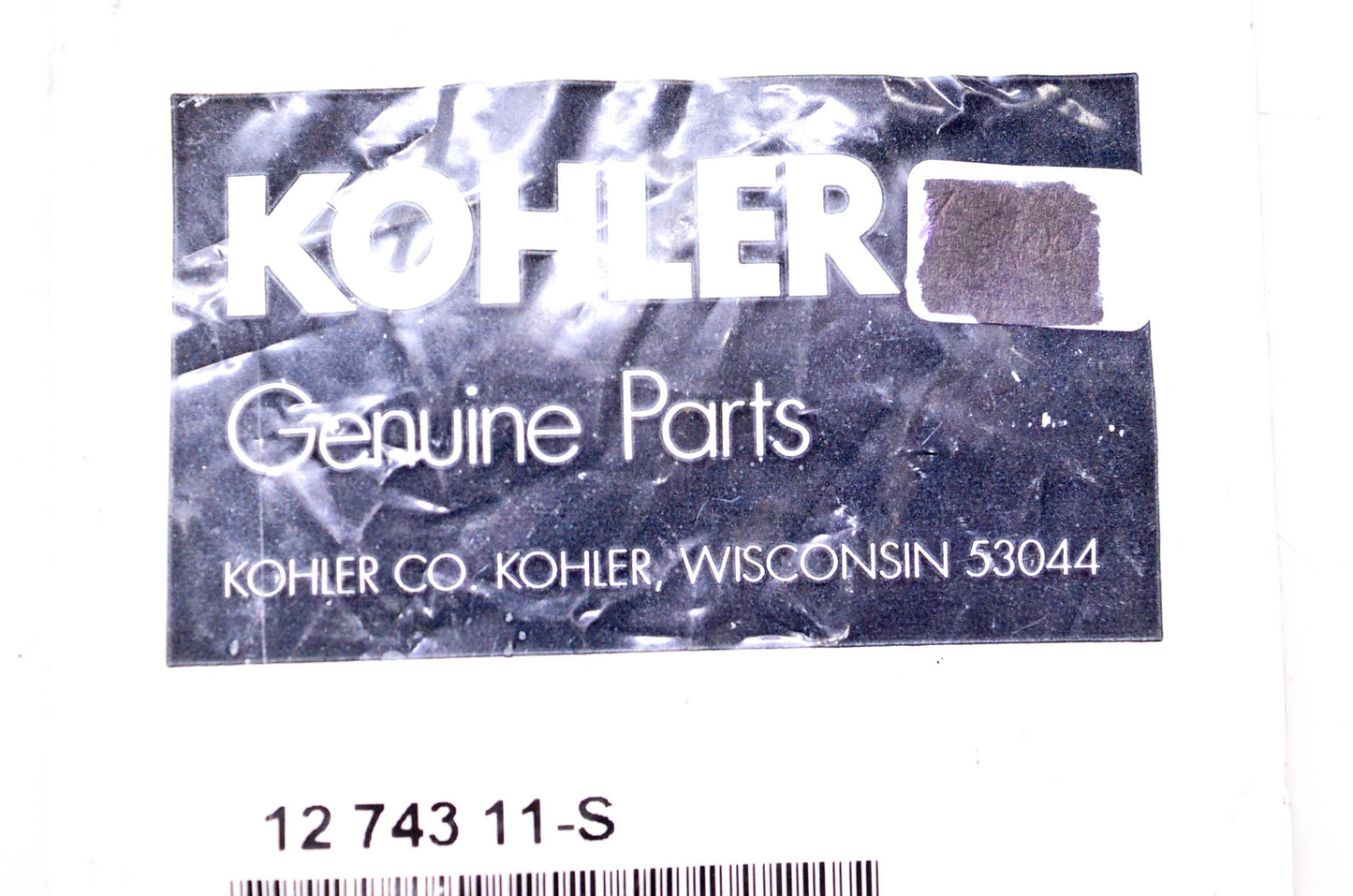 Kohler 12 743 11-S Air Cleaner Seal Kit NOS