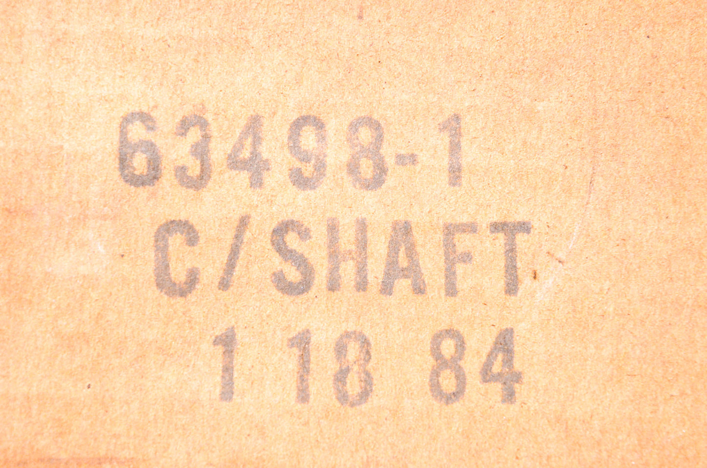 Homelite 63498-1 Crankshaft