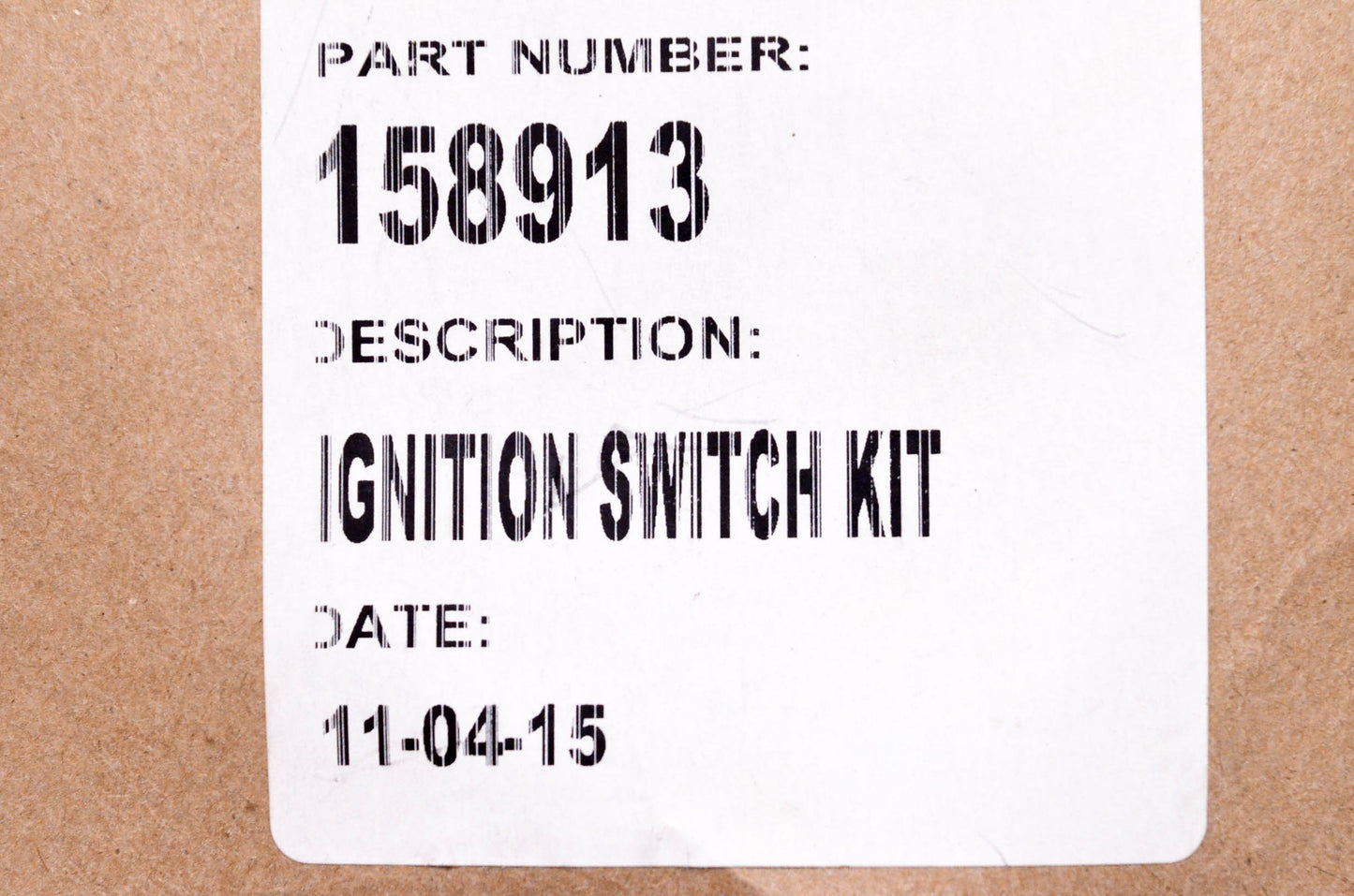 Craftsman 158913 Ignition Switch Kit NOS