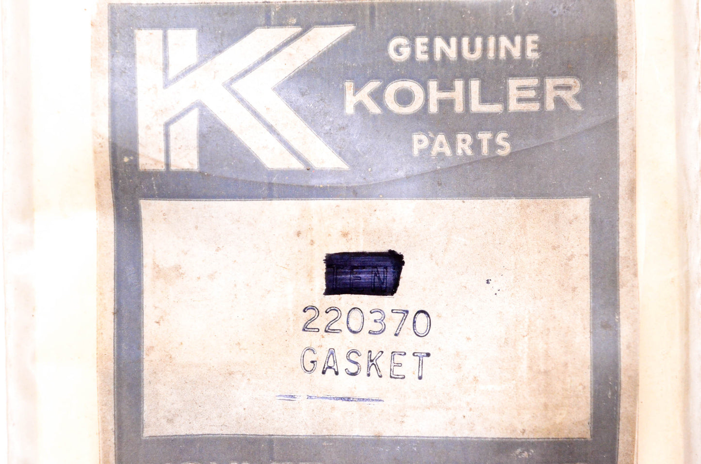 Kohler 220370 Gasket NOS