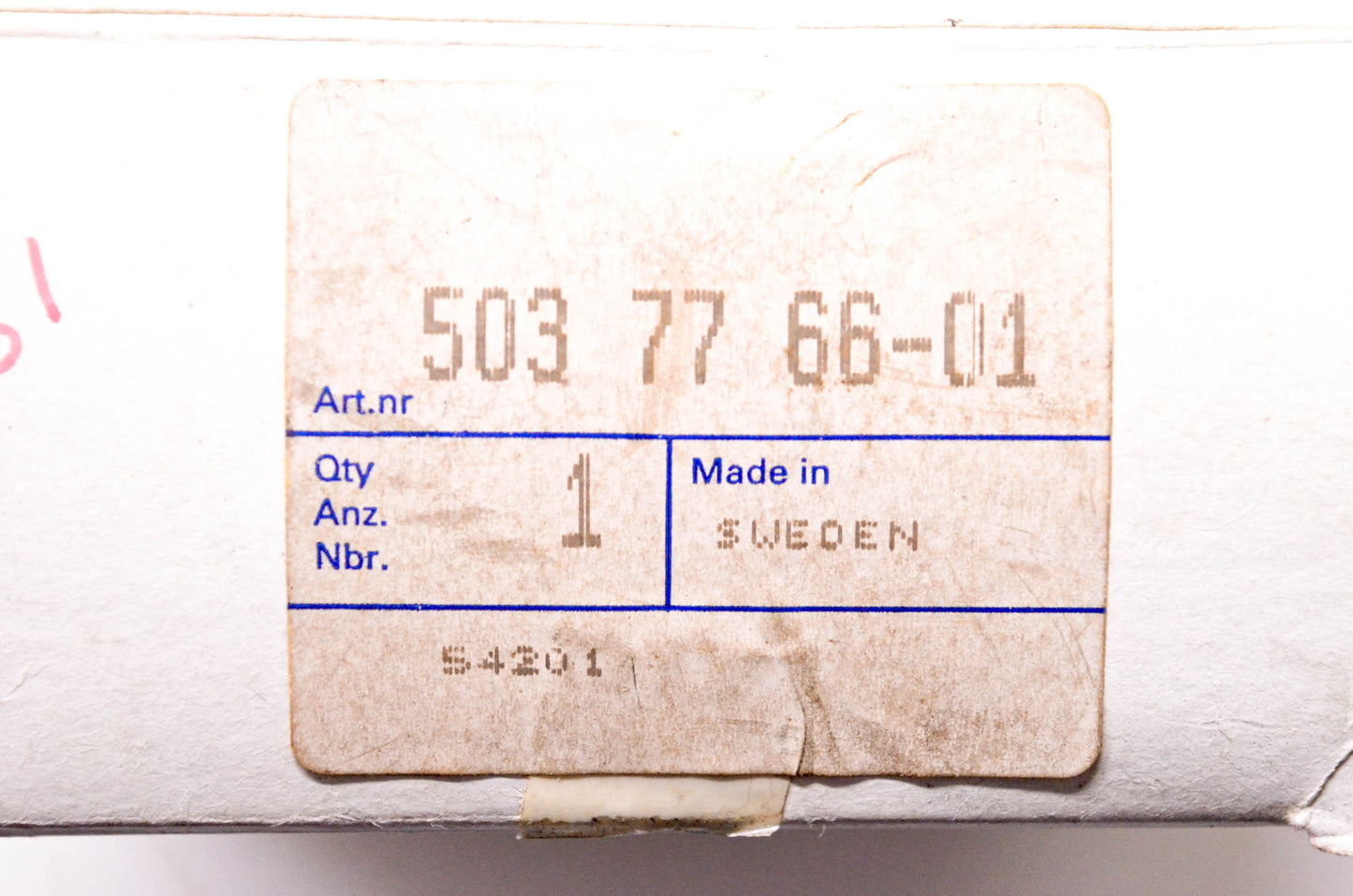 New OEM Husqvarna 503 77 66-01, 503776601 Sprocket Kit NOS