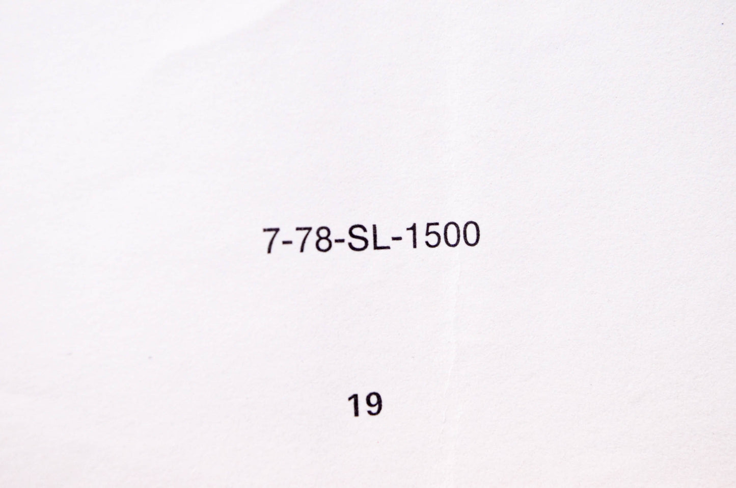Kubota 7-78-SL-1500 Owner's Manual Kubota Snow Caster B748A for Models B7100 & B6100