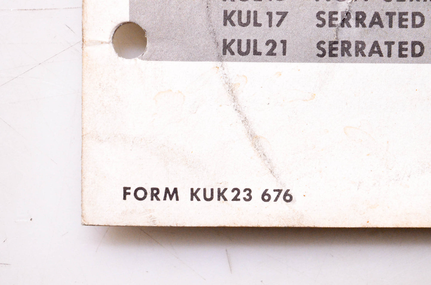 Kubota KUK23 676 Owner's Manual Kubota Posthole Digger