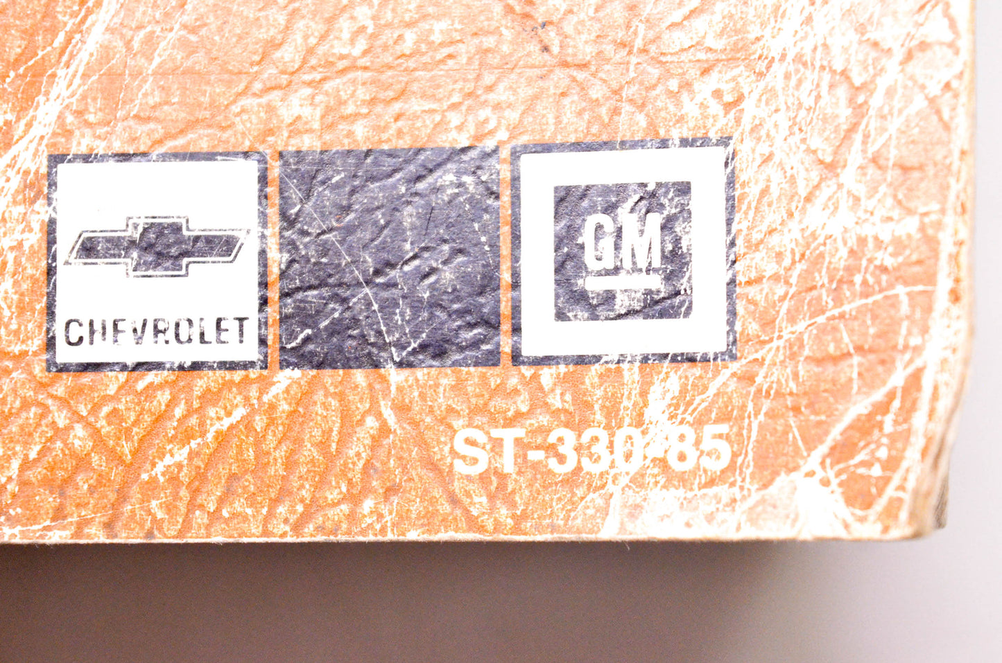Chevrolet ST-330-85 10-30 Series 1985 Light Duty Truck Shop Manual