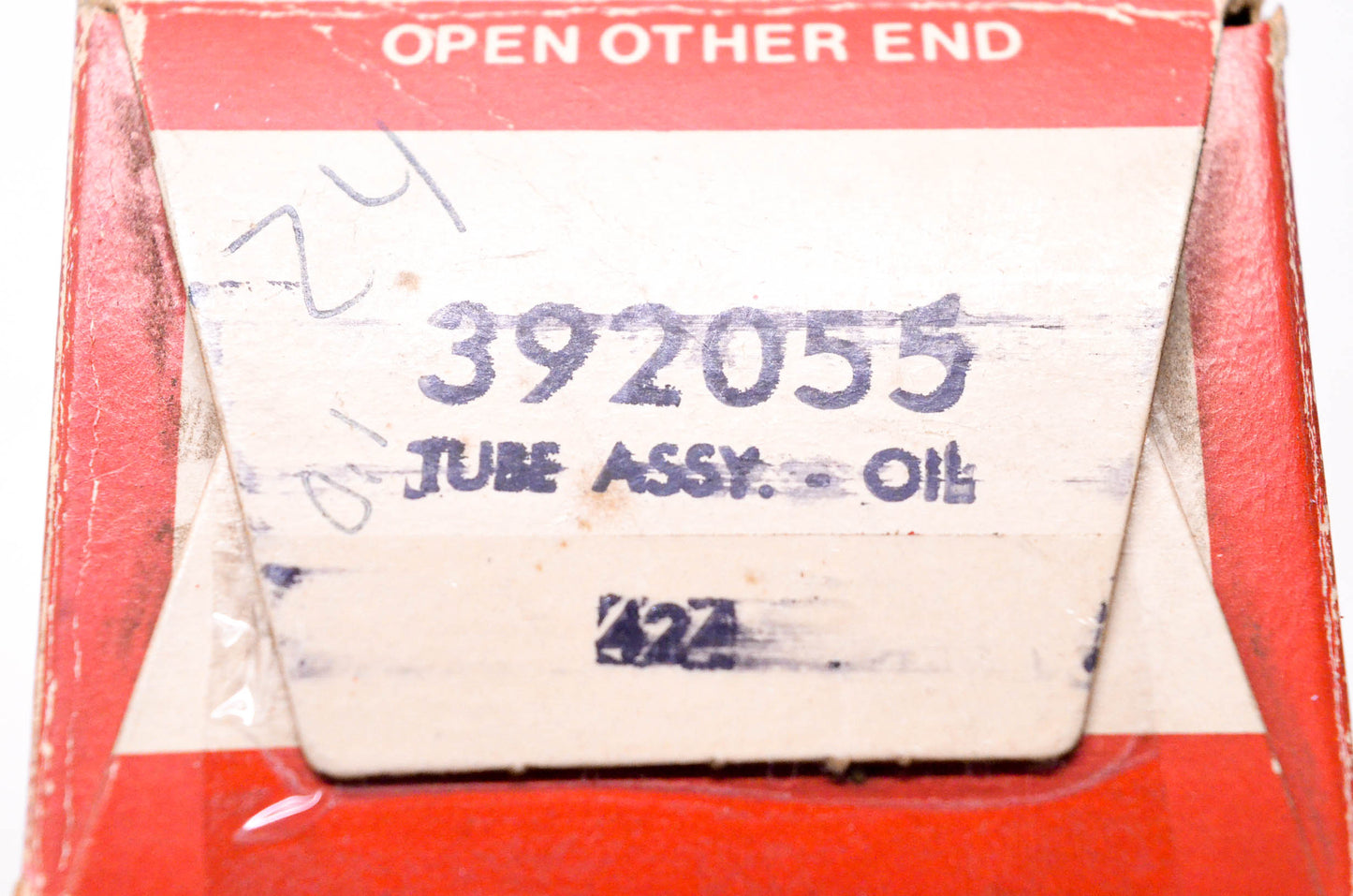 New OEM Briggs & Stratton 392055 Oil Tube Assembly NOS